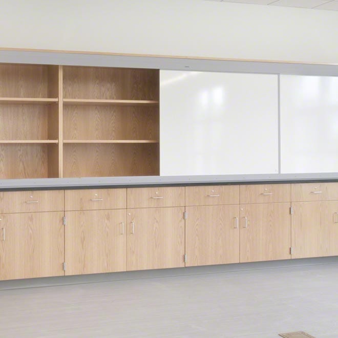 classroom storage & casework: wall for teaching
