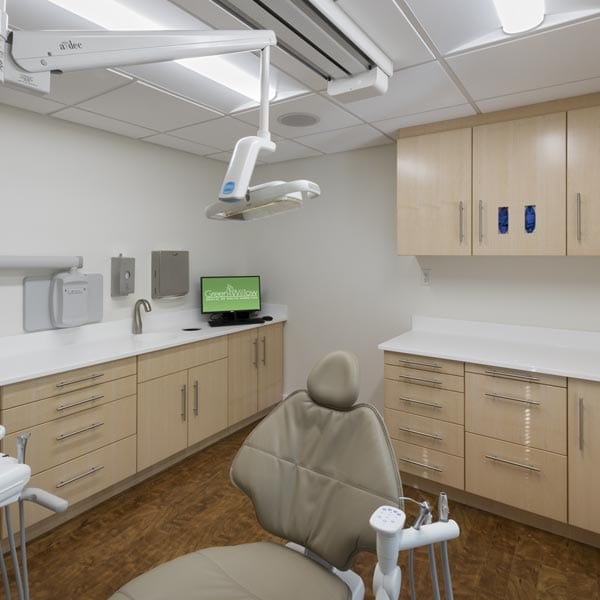 medical casework: dentist office