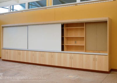 Glen Urquhart School Millwork | New England Caseworks Glen Urquhart School Millwork