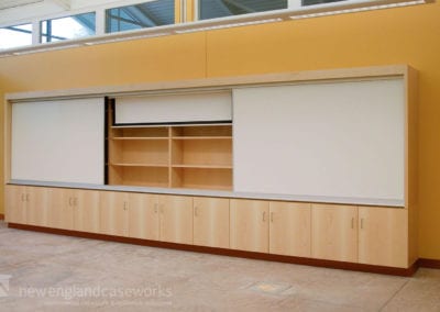 Glen Urquhart School Millwork | New England Caseworks Glen Urquhart School Millwork