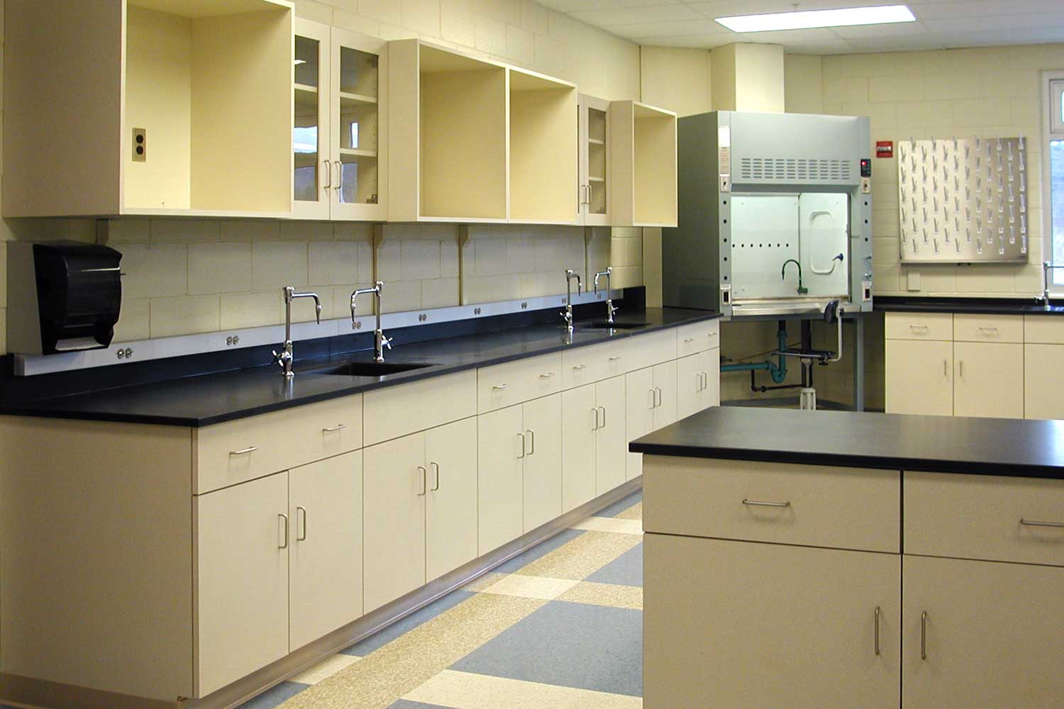 plastic laminate cabinets Commercial Casework and Cabinets